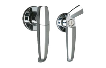 ホシモト 亜鉛合金 L型防水ハンドル (AB-901R-●)(クロムメッキ品)